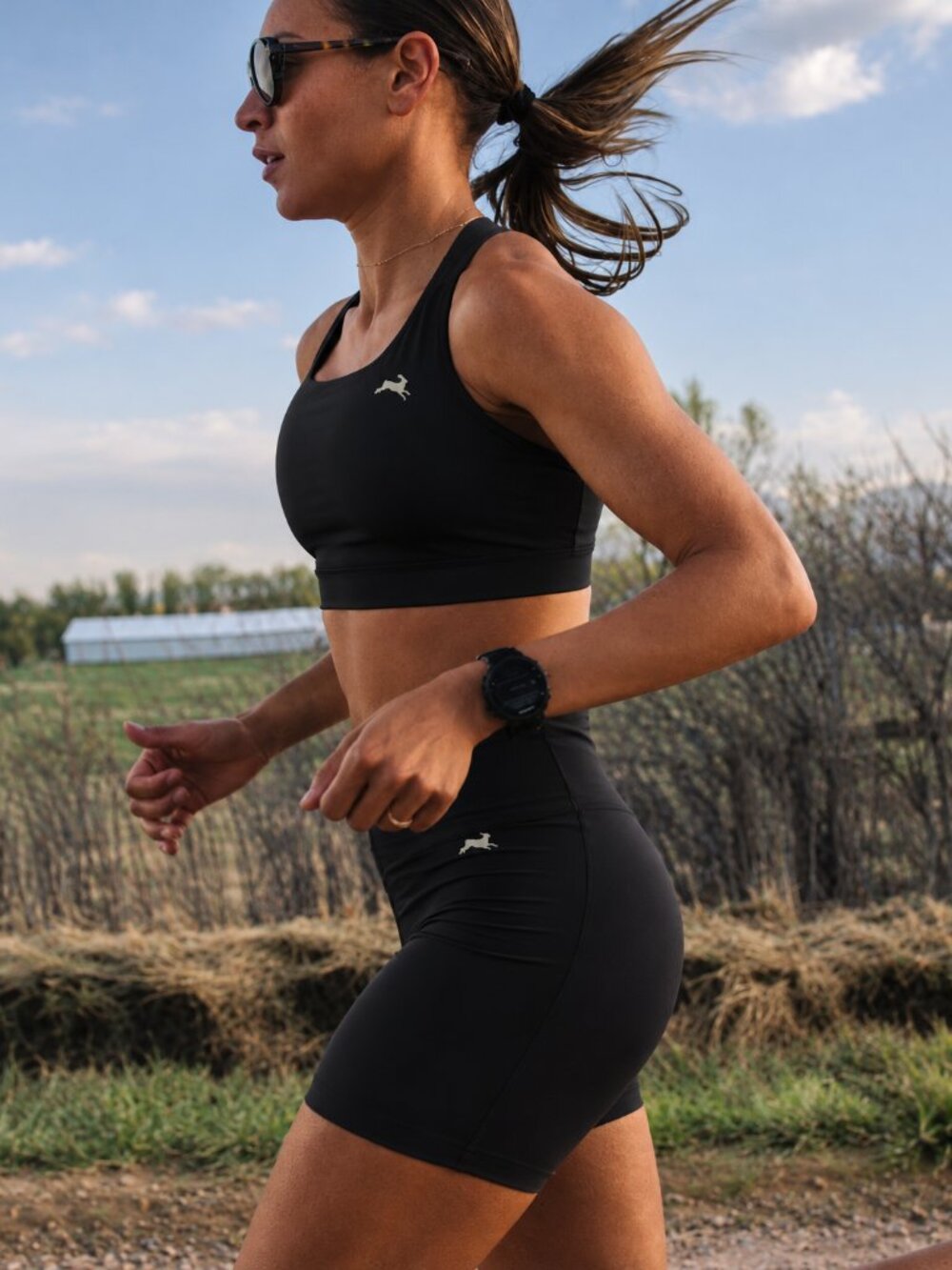 Tracksmith - Allston Adjustable Bra - Black - Size Large
